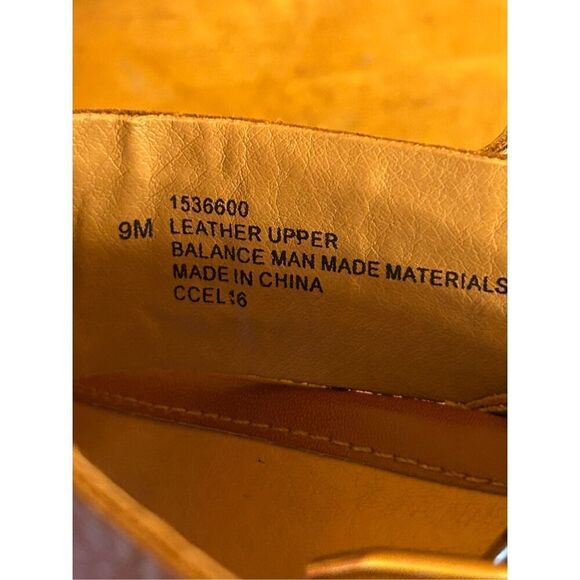 Sofft Light Brown Leather High Heel Ankle Strap Sandals Heels T Strap Size 9M - Picture 7 of 7